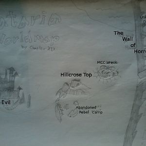 Avataria World Map (As I picture it)

Located at Citadel of Evil:
*The King
*Darkness
*Overlord Razet
*Rave
*Rex
*Aaron Talwar
*Claira
*Vayn