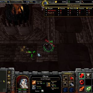 One of the screenshot of my on-going project "Chaos Arena"