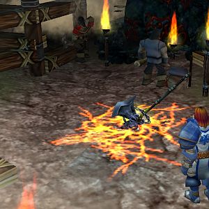 "A Darkening Piece"

Andorias Valorfist returned to the excavation site a week after his last visit, the digging progress had gone forth with lightn