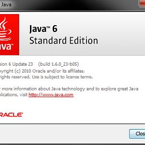 java version