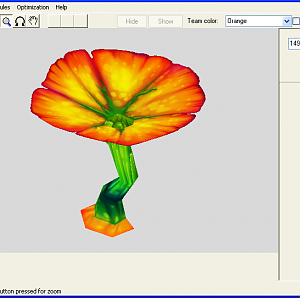 Flowers
My first freehand model.