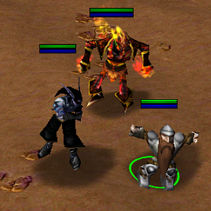 The 3 friends in my rpg: S & W