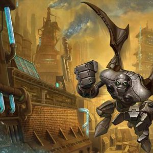 Chinese Artwork for the League of Legends Galio Hextech Skin