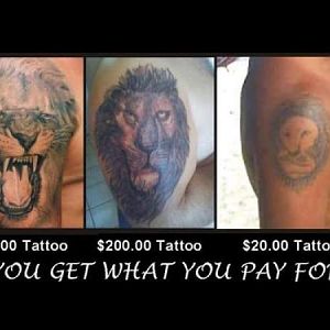 YOU GET WHAT YOU PAY FOR