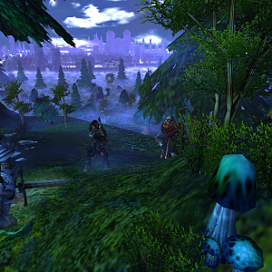 "Grave News"

We were walking up the hill, away from the City. I could hear the screams from behind us, but I paid them no attention. The hunting ha