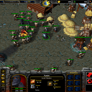 Terran Shadows in a village!

It's a pic of a work in progress Survivor style Starcraft theme map! It includes terran base building.