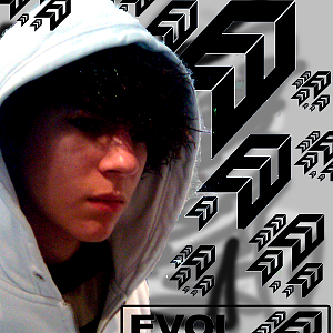 Evol Intent, also one of best dnb , made this one with one of my pictures and evol intent pictures with Photoshop