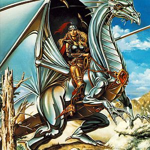 a platinium dragon