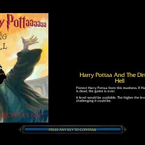 Harry Pottaa And The Dining In Hell : Screenshot 1