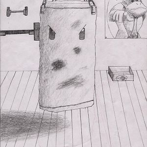 The Inprisonment of Sandbag

Just an idea that warped into 2 pics. XD this was the offspring of my origional idea XD and I am proud of how well this