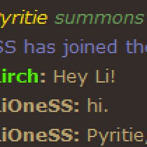 Pyritie summons LiOneSS