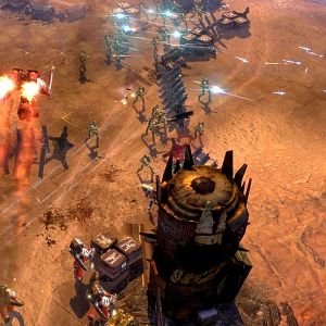 Eldar vs marines vs orcs