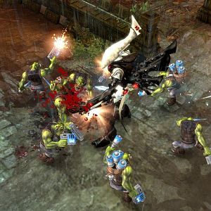 Eldar vs orcs
