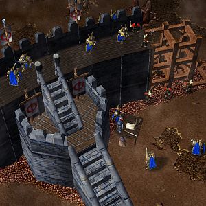 "The Templar's Eye"

Days after the mass departure of the Elite Force from Falmir the construction of various outposts had begun, the one closest to