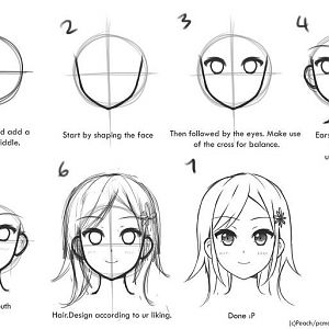 anime draw quick