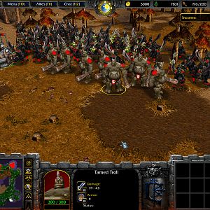 Greenskins on the battlefield.