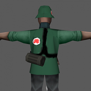My modification of Fingolfin's German Soldier, I have gotten permission from him to edit it.
the sleeves are just recolour, aswell as the front jacke