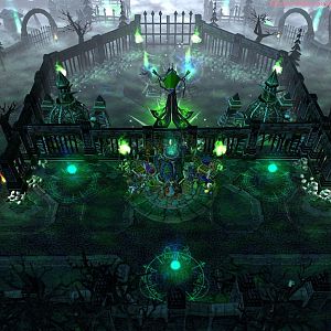 The innermost part of the Necropolis. Place of shops, and portals leading to the entrances.
