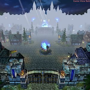 A Nexus Crystal. Provides energy for the Arch-mage's portal, helping him summon troops to defend the Citadell and the surrounding lands.