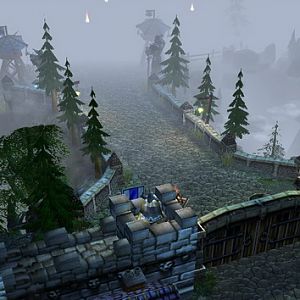 White Mages on the bastions, keeping the Citadell safe from the undead.
