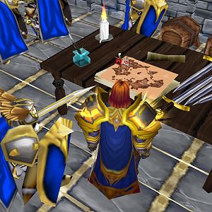 "Defensive Preparation"

Days after the new Khan was chosen, Highlord Andorias Valorfist and Commander Veranor were observing the situation to set u