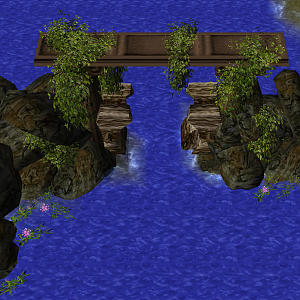 The entrance to Stonehaven Harbor in the Callienth Mountains (unfinished)