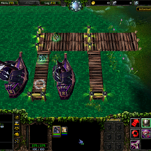 Some walkable docks that allow you to easily transport around the lake