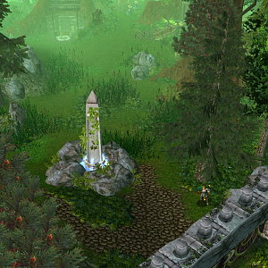 Windalis - The western border town of Dillianhor Forest and the starting area for the game