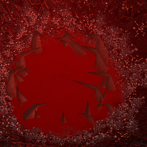 Swirling pool of blood. This is part of an area with a blood-based boss
