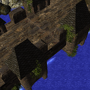 A bridge to the mountain city of Stonehaven
