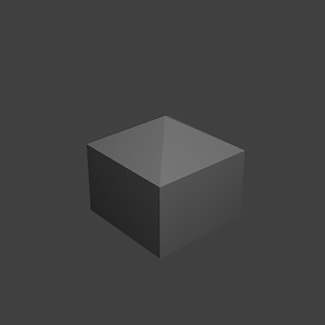 My first try to make a house in blender.