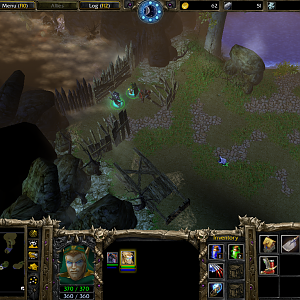 The Canyon Gate before a quest is acquired.