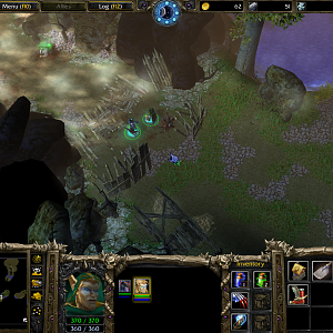 The Canyon Gate after a quest is acquired. It was destroyed by something, better go find out what...