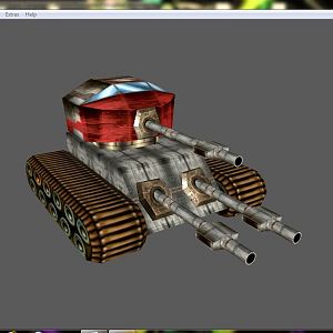 Porcupine, my next tank. This is the canon version. If it's liked enough after approval, I'll make a second version of it with other weapons
