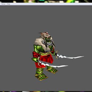 Orc Assassin, made for En Tropy. He requested it about 6 months ago, but i didn't had time earlier to make it (well, to be honest, I forgot about it)