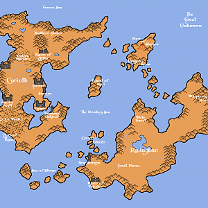 Dark Prophecy Map, Version 2