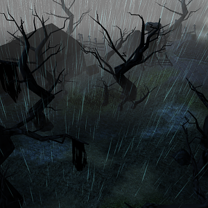 Driftmire was once a peaceful village, but once the corruption spread it was abandoned by the living.