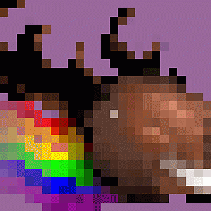 Rainbow Moose