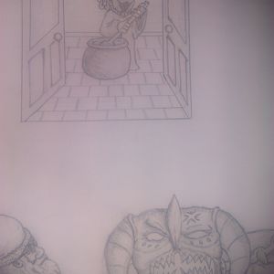 Concept Art Contest  
Christmas Eve   
WiP 4

Alagremm: "Mad King lost a bet to Santa and now he is giving him a foot massage?"
Amargaard: "I hav