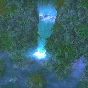 Canyon in jungle
