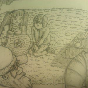 Concept Art Contest  
Christmas Eve   
WiP 15

BernKastel: "Prophet, sacrifices are required for the R'lyehmas eve. Make the decisions."
Alagremm