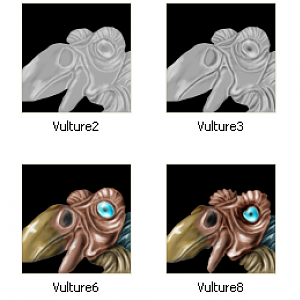 UnitVultureRider WIPs