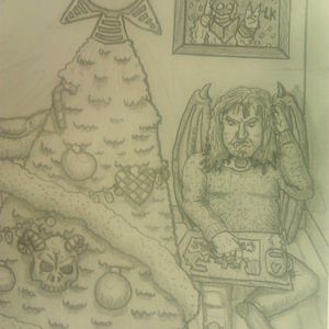 Concept Art Contest  
Christmas Eve   
WiP 16

Amargaard: "Yo Kari, I was thinking, if you were to put one of your magic collars on Paillan's neck