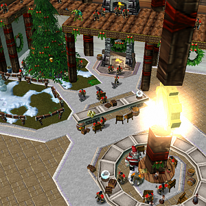 Terraining Contest   
"Santa Claus' Factory"   
WiP 4