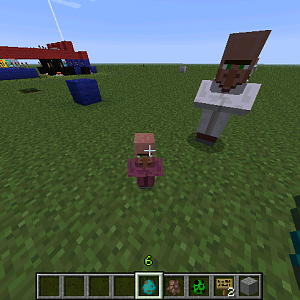 Little villager i found when i spawn a villager with egg
