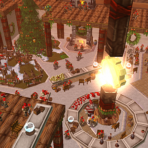 Terraining Contest   
"Santa Claus' Factory"   
WiP 7