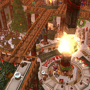 Terraining Contest   
"Santa Claus' Factory"   
WiP 9