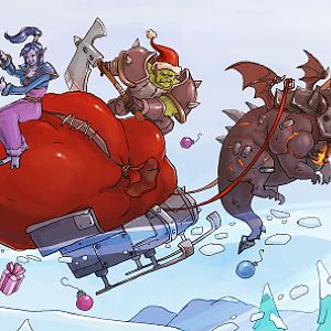 a very blizzard christmas by merlemage d35lt9x