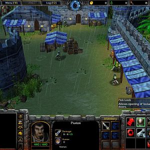 Island map in game.
