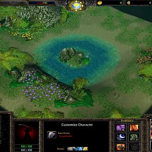 Forest Pond Terrain Preview